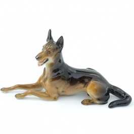 Hutschenreuther figurka psa - owczarek niemiecki
