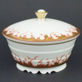 SPRZEDANA Rosenthal Madeleine Art Deco bomboniera z 1930 r.