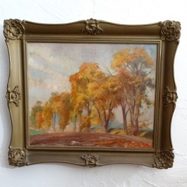 Stanisław Paciorek obraz "Pejzaż jesienny"