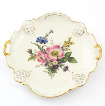 Rosenthal Moliere patera w kwiaty 30 cm