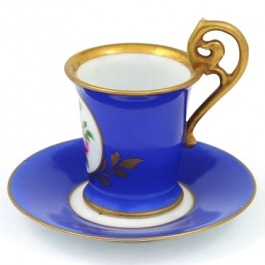 SPRZEDANA Mokka Rosenthal Model 80 niebieska