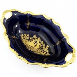 SPRZEDANA Rosenthal patera typ Pompadour kobaltowa