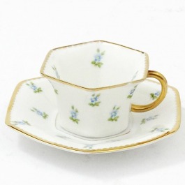 SPRZEDANA Mokka Rosenthal Model 654 niezapominajki