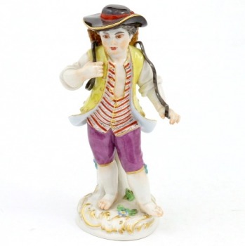 SPRZEDANA Miśnia Meissen figurka Ogrodnik z koszem winogron Model: 7