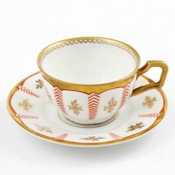 SPRZEDANA Mokka Rosenthal Model 1105 Vera Art Deco