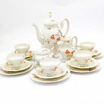 ROSENTHAL POMPADOUR 1933 r. SERWIS 6-OSOBOWY