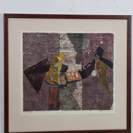Stanisław Borysowski(1906-1988) Rozłamy tech. własna graficzna 1982