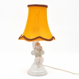 Lampka Ćmielów  Róg Obfitości J. Szewczyk ręcznie malowana