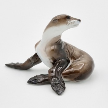 Rosenthal figurka lwa morskiego lata 50-te XX w