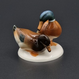 Hutschenreuther Karls Tutter lata 60 - te XX w, figurka pary kaczek