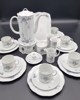 Rosenthal  Monbijou Belvedere lata 70 - te XX w serwis do kawy 26 elementów