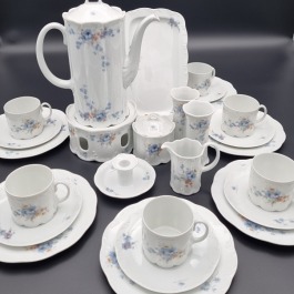 Rosenthal  Monbijou Belvedere lata 70 - te XX w serwis do kawy 26 elementów