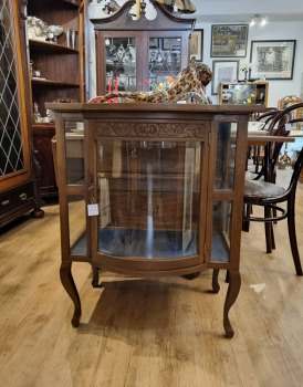 Barek z tabletem ART DECO lata-30, DĄB