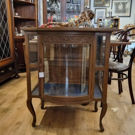 Barek z tabletem ART DECO lata-30, DĄB