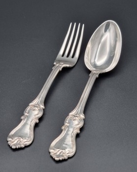 Sztućce środek stołu do mięs 1853 r. MOSKWA