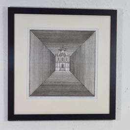 BARBARA NARĘBSKA-DĘBSKA(1921-2000) DROHICZYN  GRAFIKA 1970
