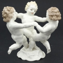 Hutschenreuther figurka Tańczące Putta 1955-68