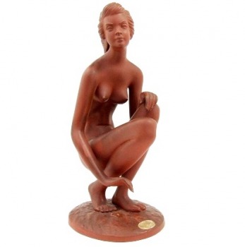 SPRZEDANA Goldscheider figura ceramiczna po 1919 r.