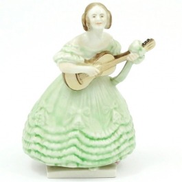 Herend figura Dziewczyna z gitarą