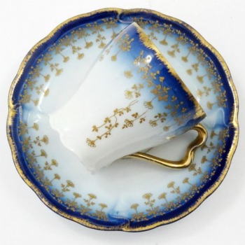SPRZEDANA Mokka Rosenthal Model IRIS secesyjna