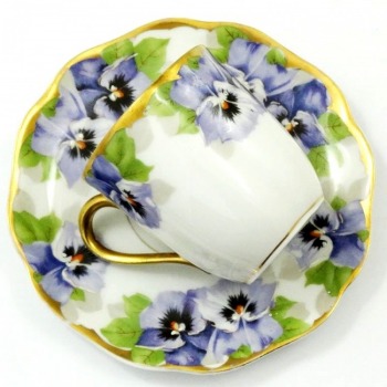 SPRZEDANA Mokka Rosenthal Model Chrysantheme Viktoria Louise