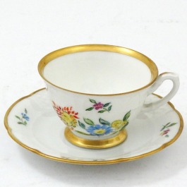 SPRZEDANA Mokka Rosenthal Model Barock ręcznie malowana