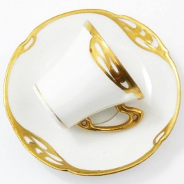 SPRZEDANA Mokka Rosenthal Model Racine secesja