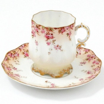 SPRZEDANA Mokka Rosenthal Pompadour XIX/XX wiek