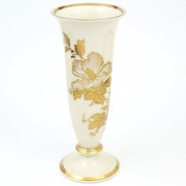 Hutschenreuther Paul Muller Niemcy-Bavaria 1890-1917 wazon złocony