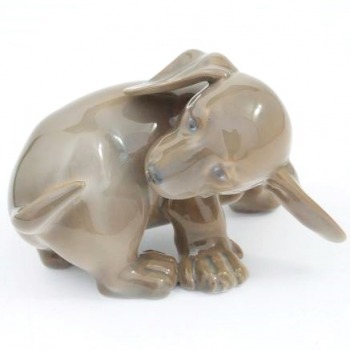SPRZEDANA Kopenhaga figurka jamnika Royal Copenhagen