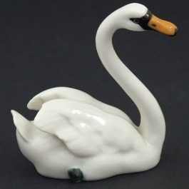 SPRZEDANA Hutschenreuther figura łabędzia