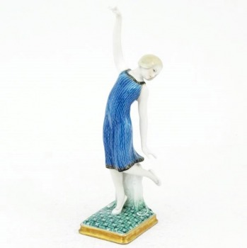 SPRZEDANA ENS figurka damy Art Deco