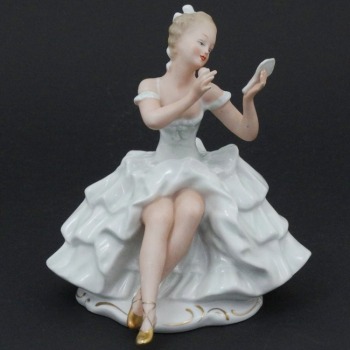 SPRZEDANA Wallendorf figurka Baletnicy