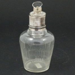 Okuty srebrem flakon rarytas z lat 1900-1909 Leonard Vincelot
