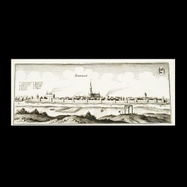 Grafika "Falckenburck - Złocieniec" 1652 r.