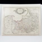 Robert de Vaugondy mapa Prus 1751 r. La Prusse