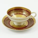 Rosenthal filiżanka do mokki Thomas 1953-1960 r. złocona brabantem