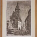 BARBARA NARĘBSKA-DĘBSKA "POMORZE" KOŚCIÓŁ ŚW. DUCHA GRAFIKA