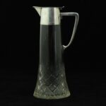 Karafka na wino złotnik Axel Gabriel Dufva 1850-1936 Sztokholm Szwecja 1900
