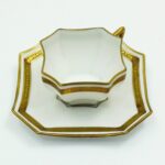 Limoges Bynaul & Co ośmiokątna mokka ok 1943 rok