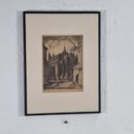 JERZY HOPPEN Kościół św. Anny w Wilnie 1924 r. GRAFIKA