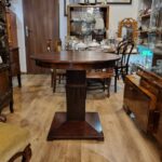 DUŻY OKRĄGŁY STÓŁ BIEDERMEIER